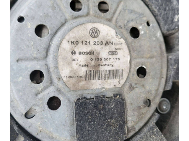 Вентилятор радиатора     1K0121205AF, 3135103803    Volkswagen Caddy 