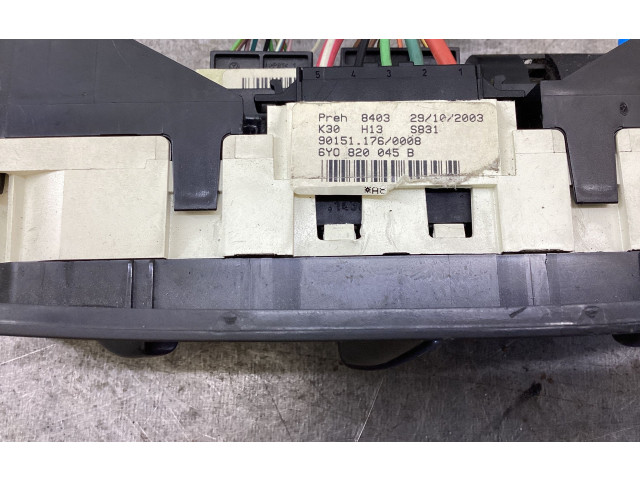 Модуль блока управления кондиционером 901511760008, 6Y0820045B Skoda Fabia Mk1 (6Y)