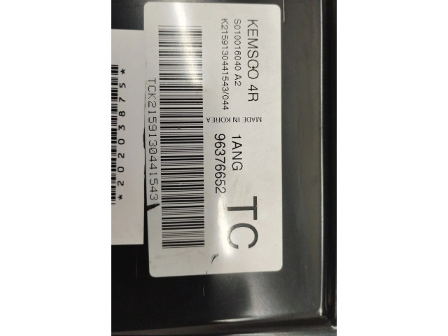 Блок управления двигателя 96375562 Daewoo Kalos