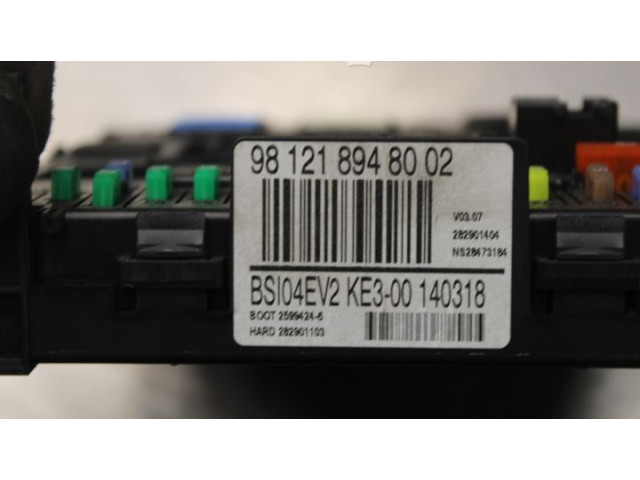   Pojistková skříňka    Citroen Berlingo 2018