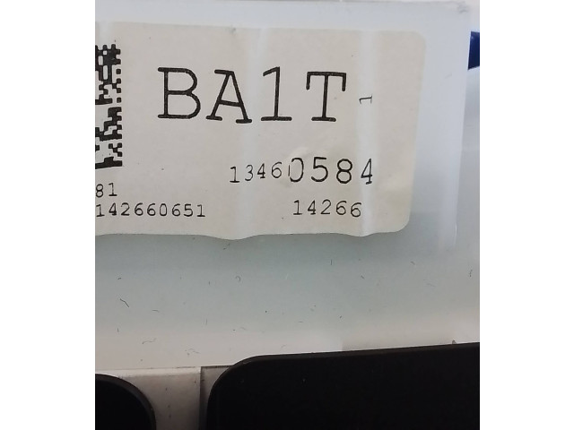 Přístrojová deska Opel Zafira C 2014 13460584, 14266