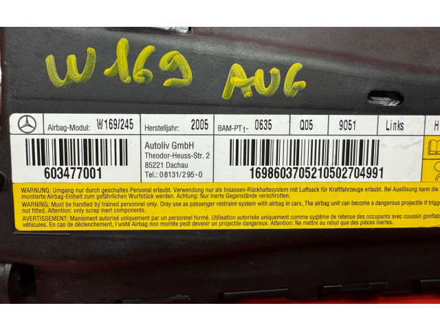 Подушка безопасности в сиденье 1698603705 Mercedes-Benz A W169