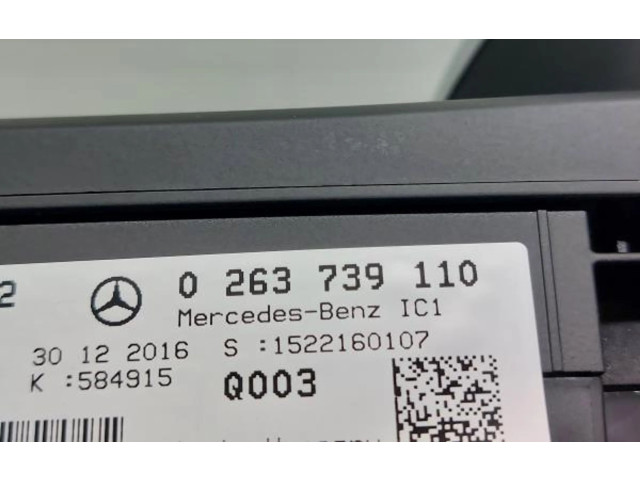 Панель приборов A2929006002, 0263739110 Mercedes-Benz GLE AMG (W166 - C292)