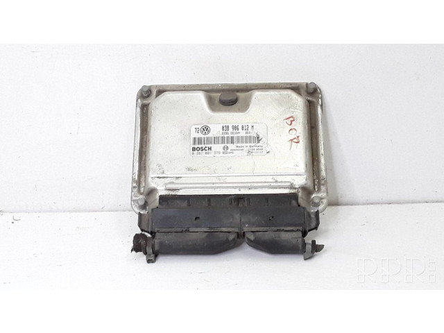 Блок управления двигателя 038906012M, 0281001979   Volkswagen Bora