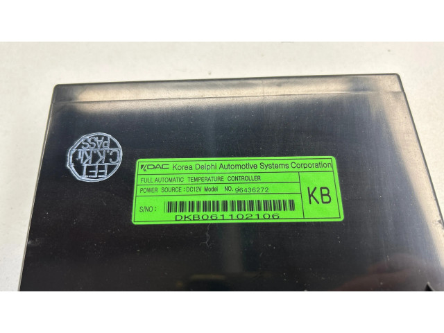 Блок управления климат-контролем 96436272, DKB061102106 Chevrolet Captiva