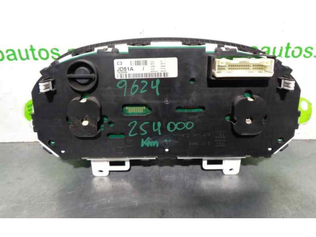 Přístrojová deska Nissan Qashqai+2 2009 JD51A