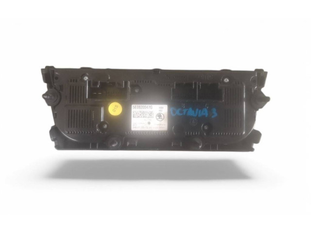 Блок управления климат-контролем 5E0820047G   Skoda Octavia Mk3 (5E)