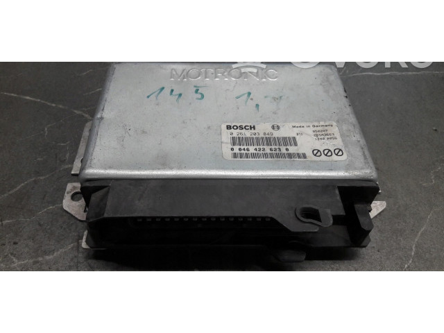 Блок управления двигателем Блок управления 0261203849   Alfa Romeo 145 - 146