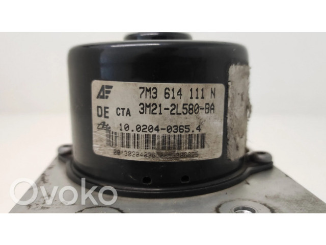 Блок АБС 3M212L580BA, 7M3614111N Seat Alhambra (Mk1) 1996-2010 года