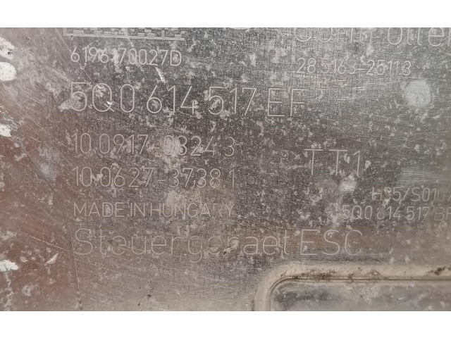 Блок управления АБС 5Q0614517EF, 5Q0614517EF   Volkswagen Golf VII