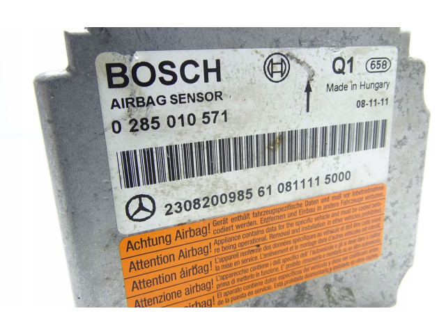 Блок подушек безопасности 2308200985, 2308200985 Mercedes-Benz SL R230
