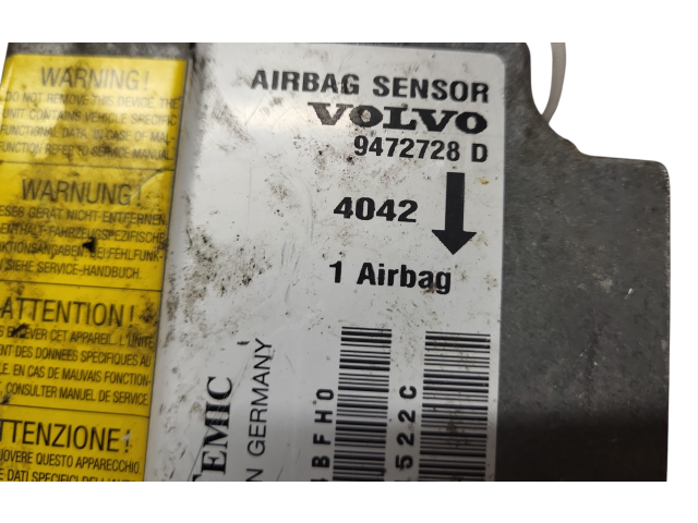 Блок подушек безопасности 9472728, E5T9C04BFH0   Volvo V70