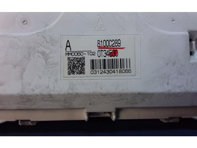 Панель приборов 8100C289, 8100C289 Mitsubishi Outlander