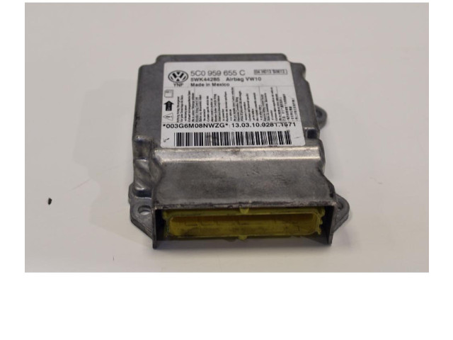 Блок подушек безопасности 5C0959655C Volkswagen Golf Plus