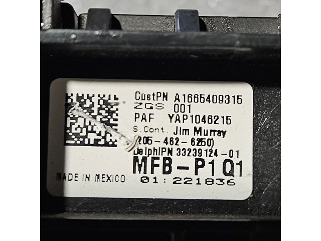 Блок предохранителей A1665409315, 1665409315   Mercedes-Benz GL X166    