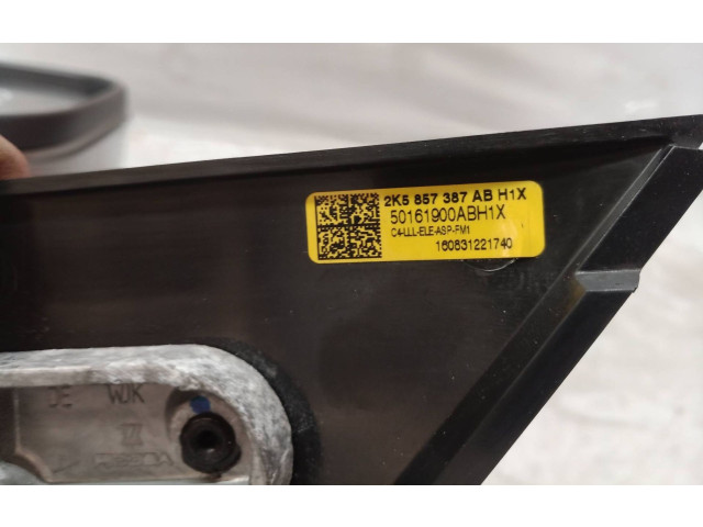 Зеркало электрическое Volkswagen Caddy 2015 - 2020 года