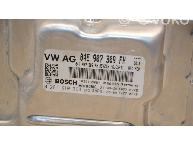 Блок управления двигателя 04E907309FH, 12054 Skoda Octavia Mk4