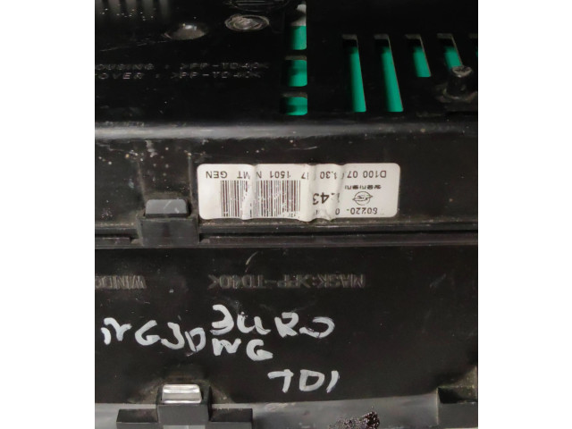 Панель приборов D100070403017 SsangYong Kyron