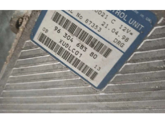 Блок управления двигателя 9630468380 Lancia Zeta