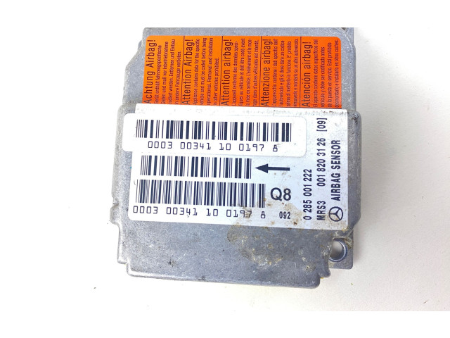 Блок подушек безопасности 0285001222, 0018203126   Mercedes-Benz A W168