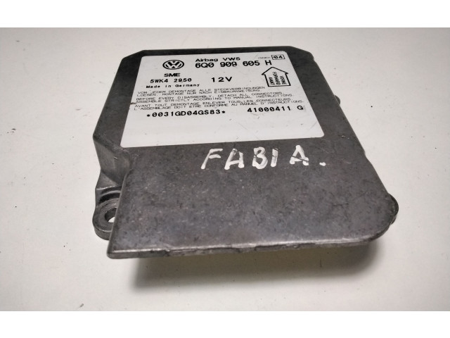 Блок подушек безопасности 6Q0909605H, 5WK2950   Skoda Fabia Mk1 (6Y)