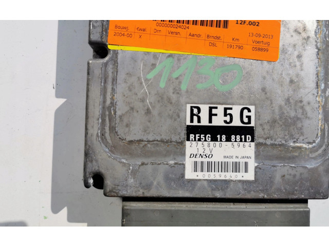 Řídící jednotka RF5G18881D, RF5G18881D 275800-5964 Mazda MPV II LW 2002