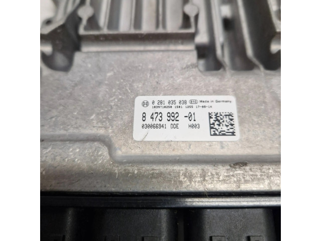 Řídící jednotka 8473992, 0281035038 BMW 5 G30 G31 2019