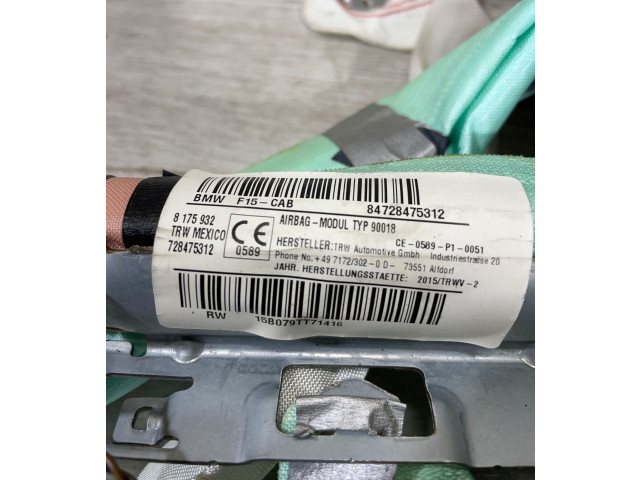 Боковая подушка безопасности 8175932, 84728475312   BMW X5 F15
