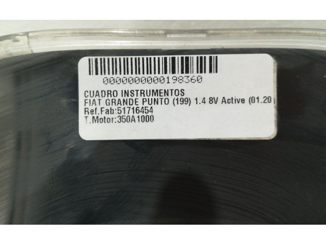 Přístrojová deska Fiat Punto (199) 2006 51716454