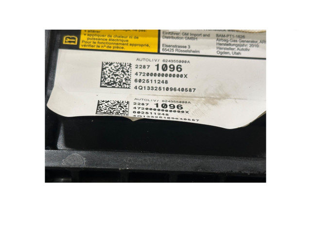 Подушка безопасности пассажира 22871096, 602511248   Chevrolet Express