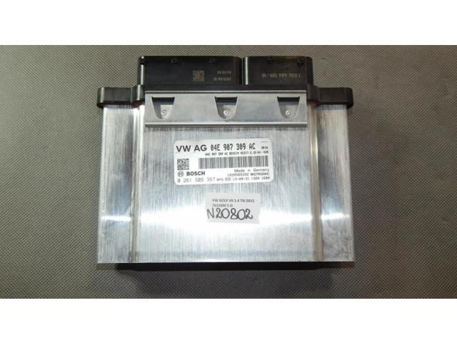 Блок управления двигателя 04E907309AC Volkswagen Golf VII