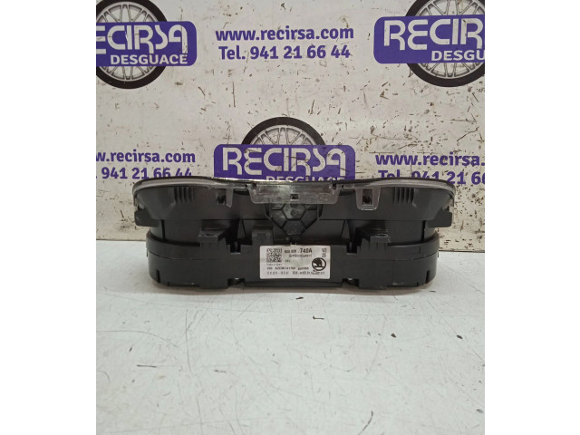 Панель приборов 6V0920740A Skoda Fabia Mk3 (NJ)