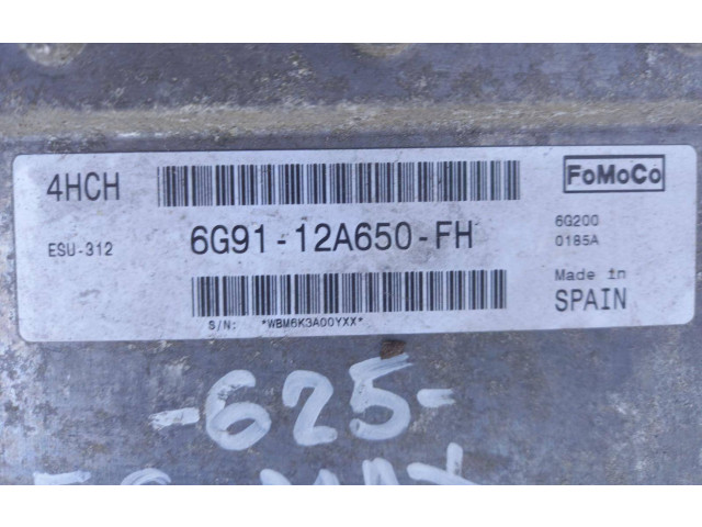 Блок управления двигателя 6G9112A650FH   Ford S-MAX