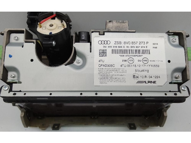 Дисплей 8V0857273P Audi A3 S3 8V