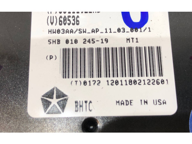 Блок управления климат-контролем 55111922AL, 60536 Jeep Grand Cherokee