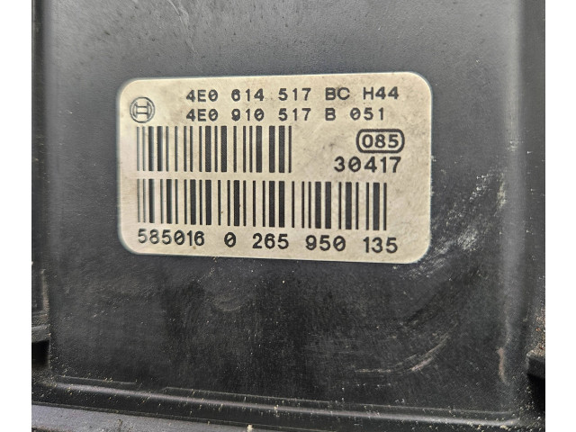 Jednotka ABS 4E0614517BC, 4E0910517B   Audi A8 S8 D3 4E 2008