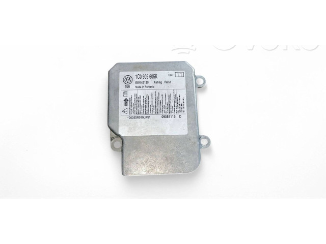 Блок подушек безопасности 1C0909605K, 5WK43125 Skoda Fabia Mk1 (6Y)