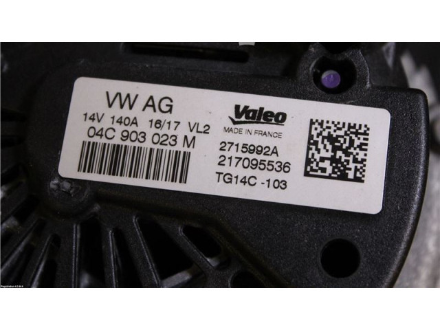 Генератор 04C903023MX, 04C903023M   Hyundai Getz      