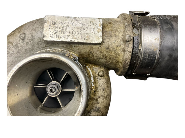 Turbodmychadlo Турбина 282012A740, TD025S20306T2 KIA Venga