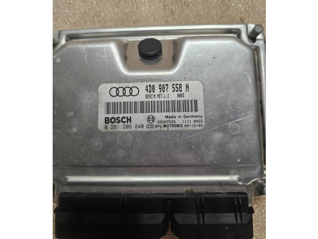 Блок управления двигателя 4D0907558N, 26SA7220 Audi A8 S8 D2 4D