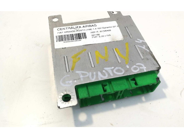 Блок подушек безопасности 51754872 Fiat Punto (199)