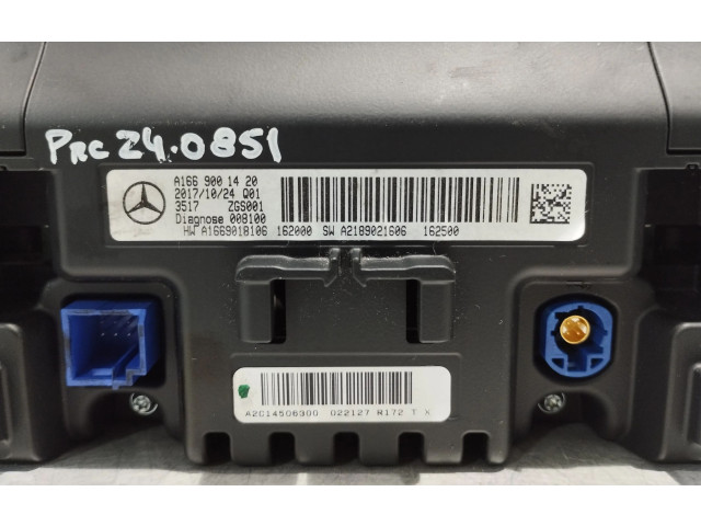Дисплей    A1669001420, A1669018106   Mercedes-Benz A W176
