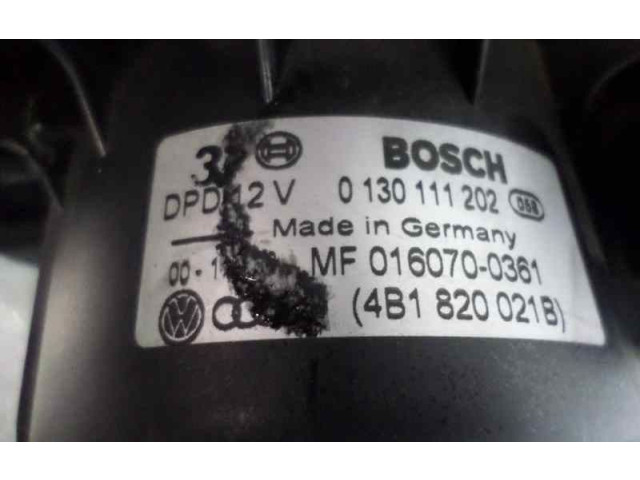 Вентилятор печки    4B1820021B, 0130111202   Audi A6 S6 C6 4F