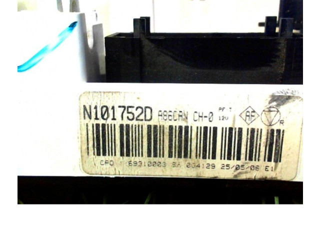 Блок управления климат-контролем 00006452F7, 00006452F7   Citroen C2