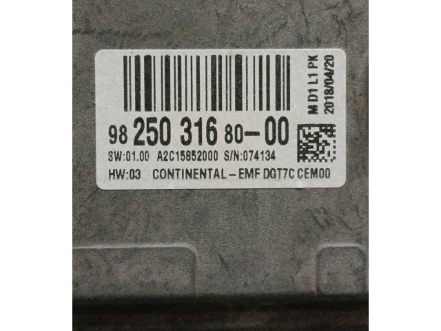 Дисплей    9825031680, 074134   Peugeot Expert