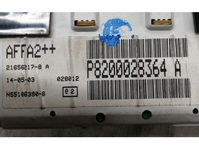 Дисплей    P8200028364A, 8200184607   Renault Trafic II (X83)