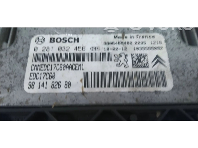 Řídící jednotka 9814182680, 0281032456 Citroen Jumpy 2018