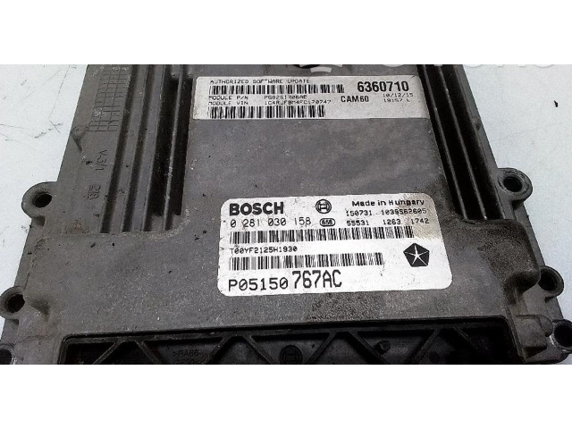 Блок управления двигателя P05150767ac Jeep Grand Cherokee (WK)