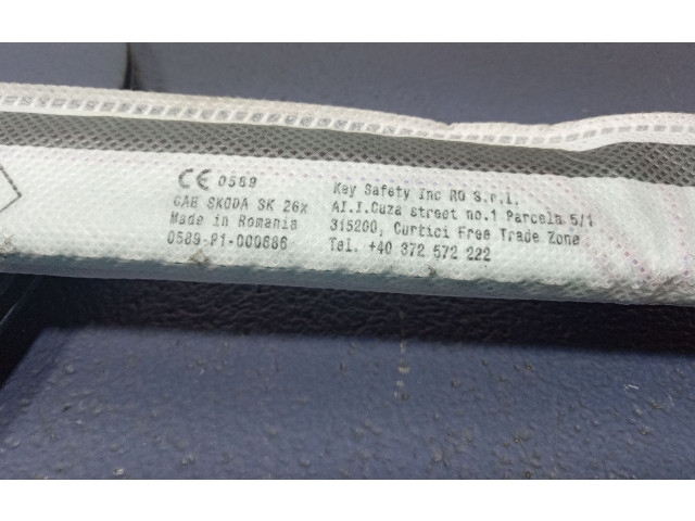 Боковая подушка безопасности 6V0880741B, 6V0880741B Skoda Fabia Mk3 (NJ)