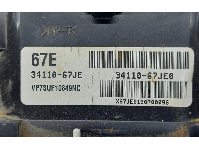 Панель приборов 3411067JE0   Suzuki Grand Vitara I       